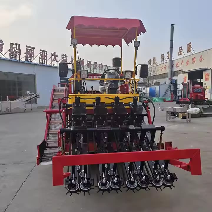 Smart Garlic Harvester Harlic Harvester Spacacing Spacacing de alho Chetester personalização OEM Service Garlic Harvester